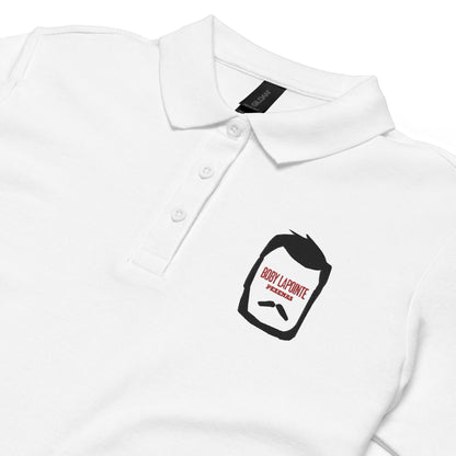 Le Poquelin - Tête Boby Lapointe Bara - Polo femme - Brodé