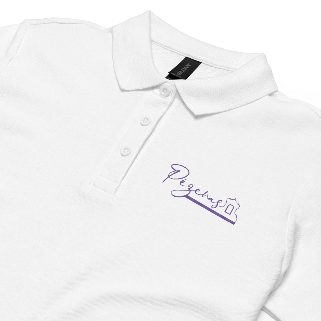 Mairie de Pézenas - Polo piqué femme - Brodé