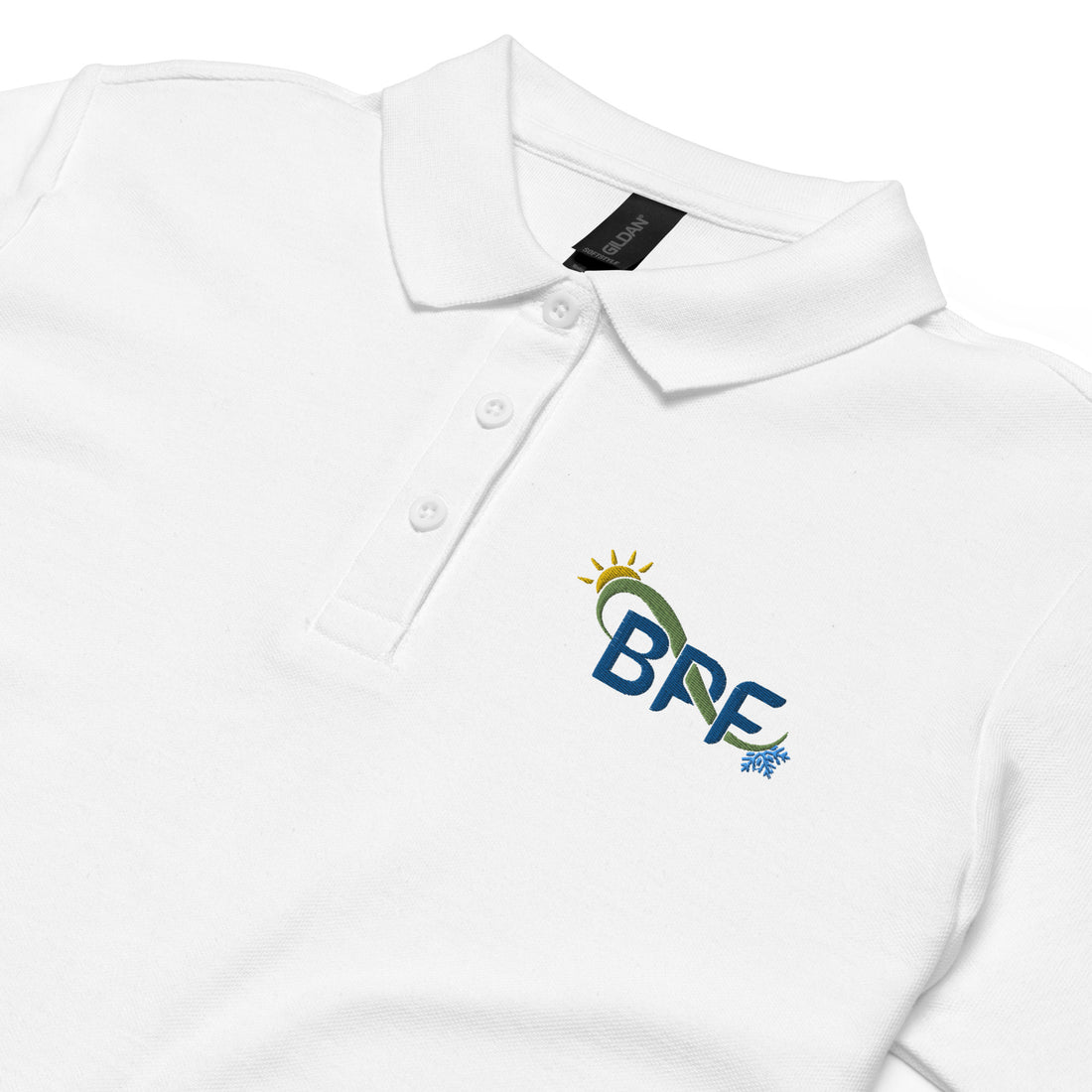 BPF - Polo piqué femme - Brodé