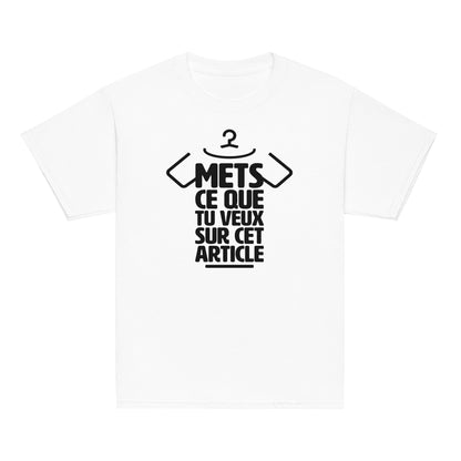 T-shirt enfant classique personnalisable