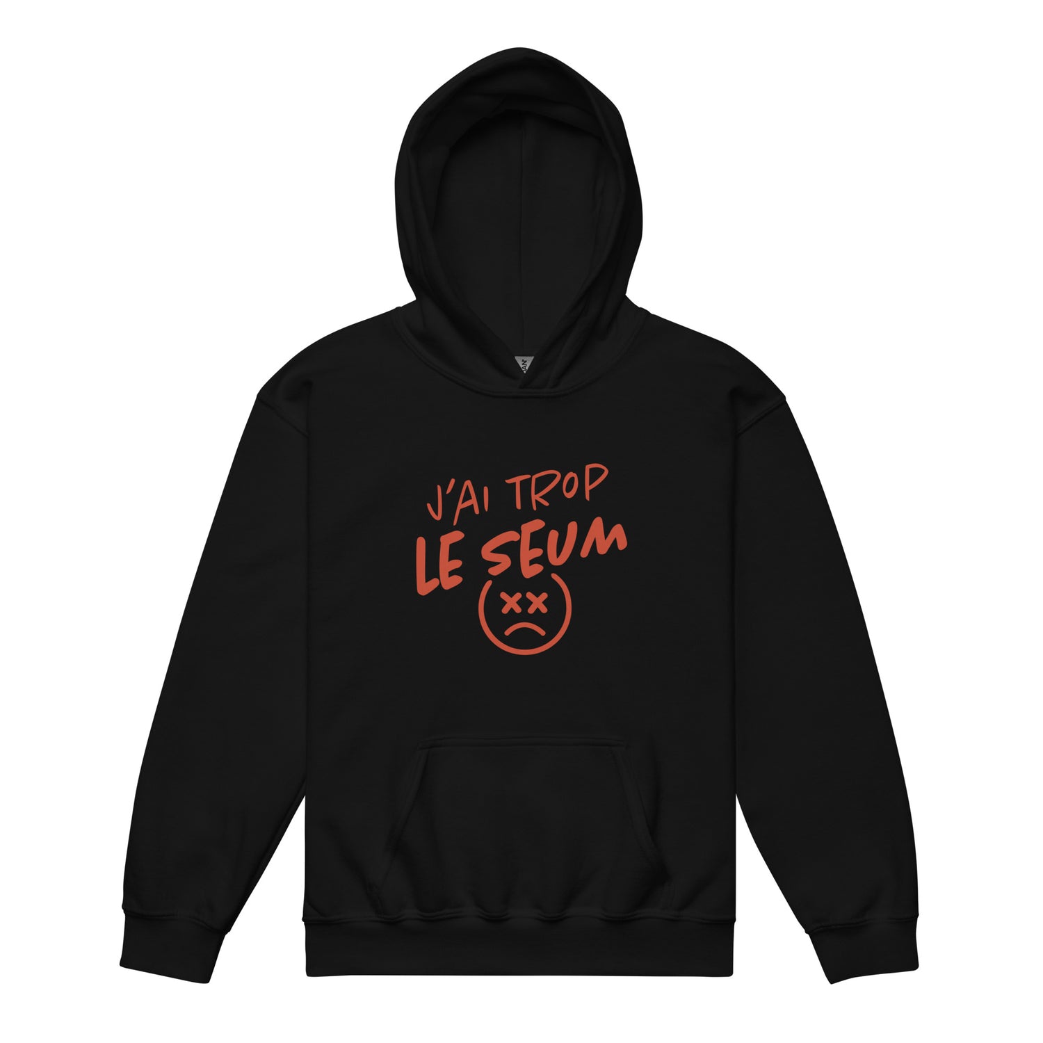 Le seum - Sweat à capuche épais pour les jeunes