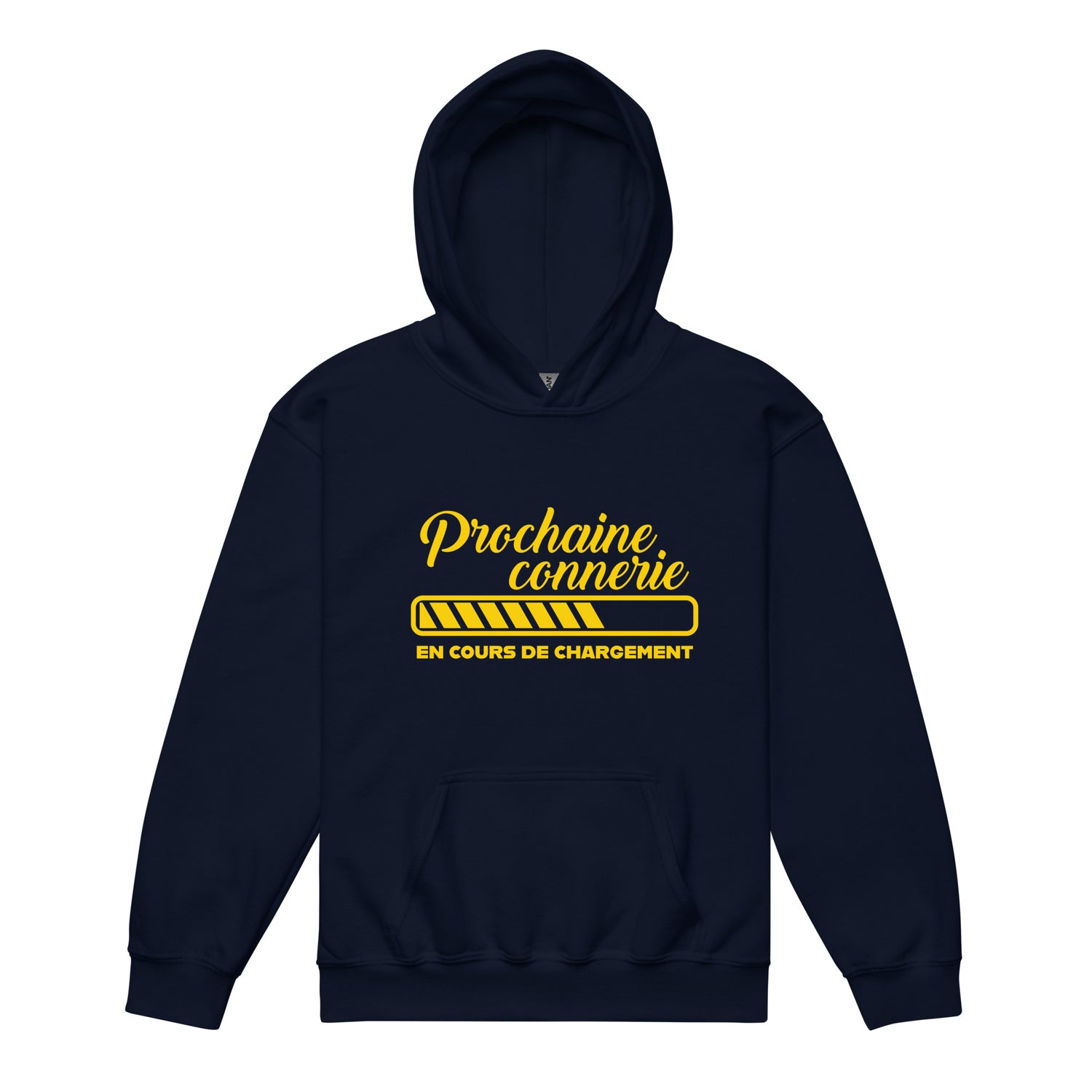 Prochaine connerie - Sweat à capuche épais pour les jeunes