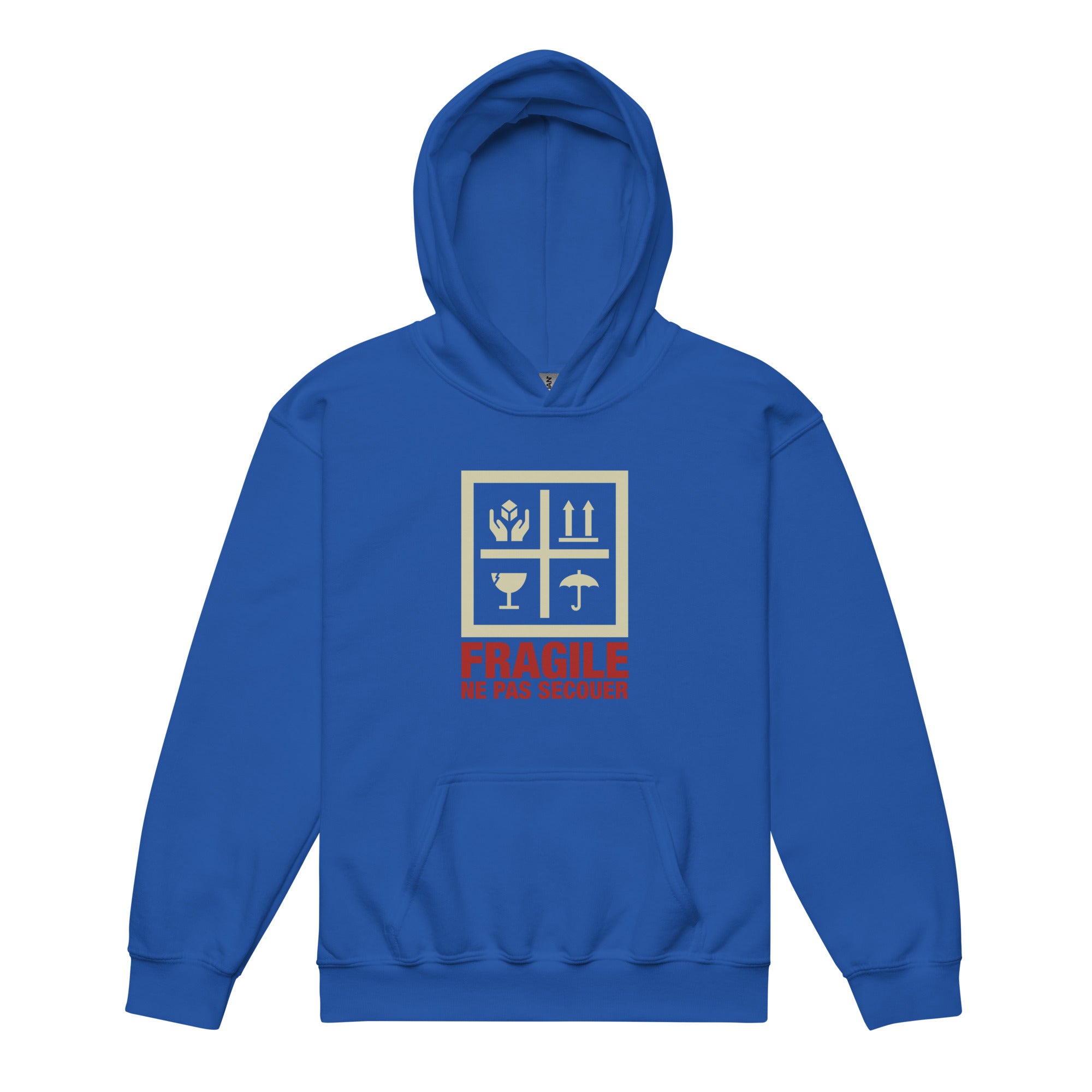Fragile - Sweat à capuche épais - Enfant
