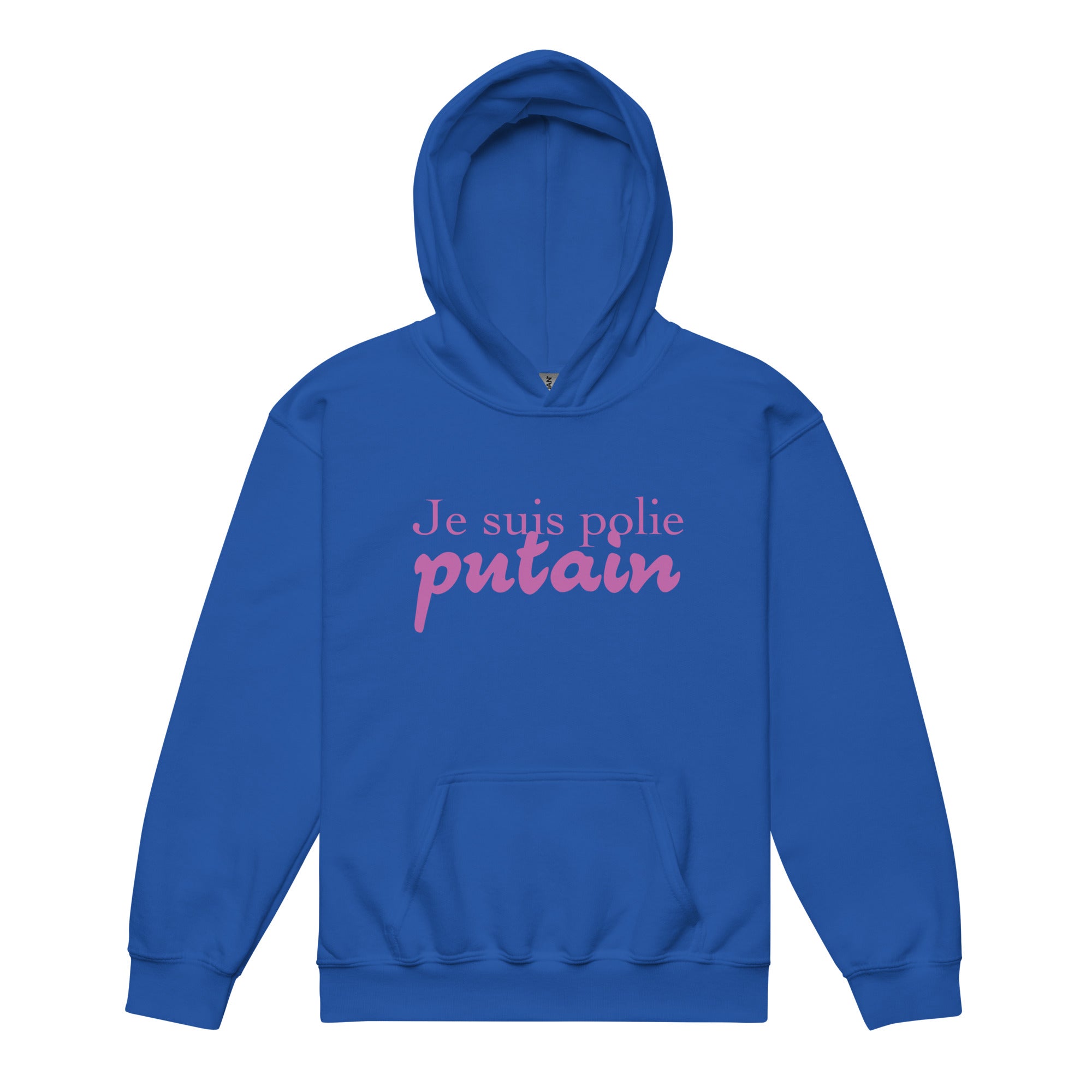 Je suis polie - Sweat à capuche épais pour les jeunes