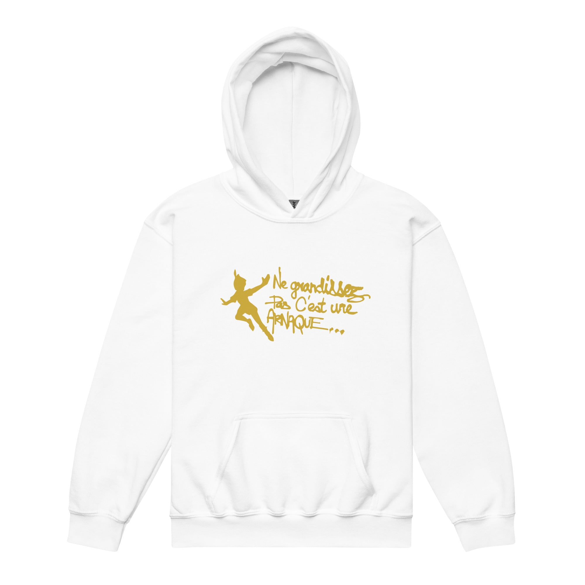 Ne grandissez pas  - Sweat à capuche épais pour les jeunes