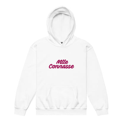Mademoiselle connasse - Sweat à capuche épais pour les jeunes