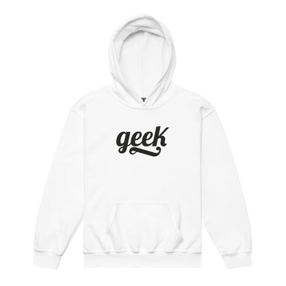 Geek - Sweat à capuche épais pour les jeunes